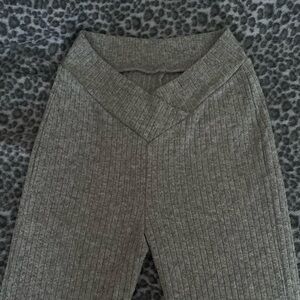 WILD FABLE CROSS WAISTBAND FLARED LEGGINGS